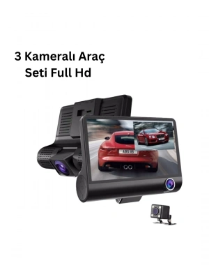 3 Kameralı Araç DVR