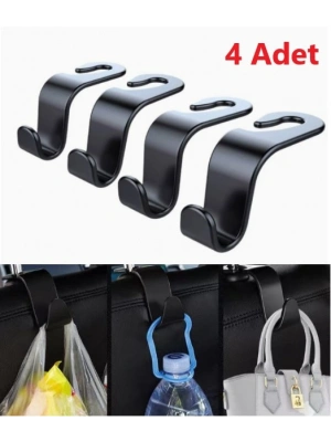 4  Adet Araba Koltuk Arkası Askı