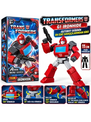 75321 Figür Transformers Amk Mını Serıes WAVE3 G1 Ironhıde Trns