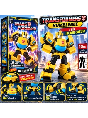 75323 Figür Transformers Amk Mını Serıes WAVE3 Bumblebee Trns