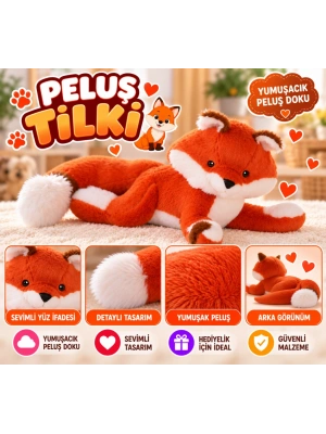 7883 Peluş Tilki