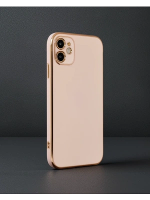 Apple İphone 12 Kılıf Volet Silikon - Pembe