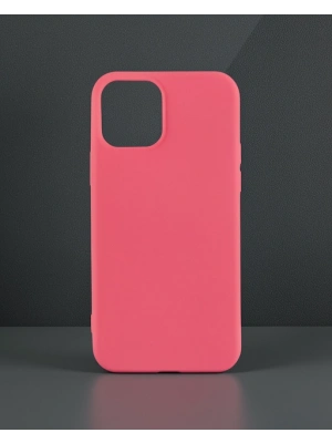 Apple İphone 12 Mini Kılıf First Silikon - Pembe