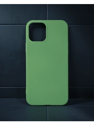 Apple İphone 12 Mini Kılıf First Silikon - Yeşil