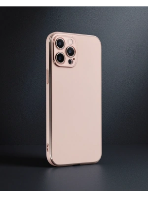Apple İphone 12 Pro Kılıf Volet Silikon - Pembe