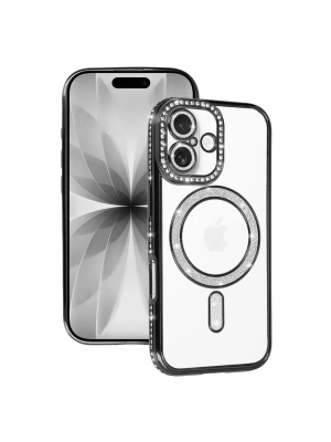 Apple iPhone 17 Joke Simli Magneticsafe Kılıf - Siyah