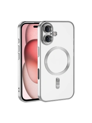 Apple iPhone 17 Kross Magneticsafe Kapak - Gümüş