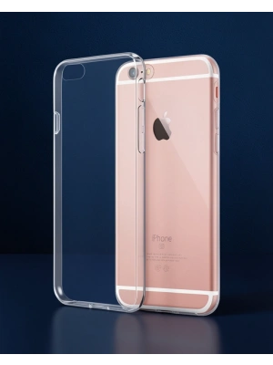 Apple İphone 6 Kılıf Lüx Şeffaf Silikon