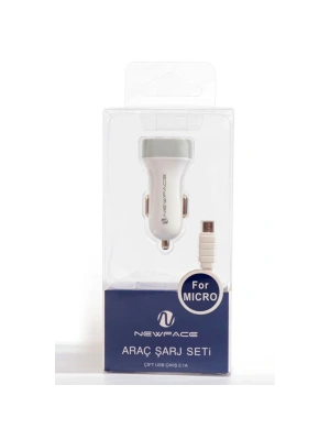C17 Micro USB 2.1A Araç Şarjı