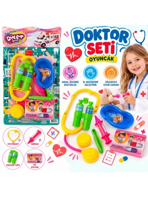 DRS-101 Kartela Doktor Set Oyuncak