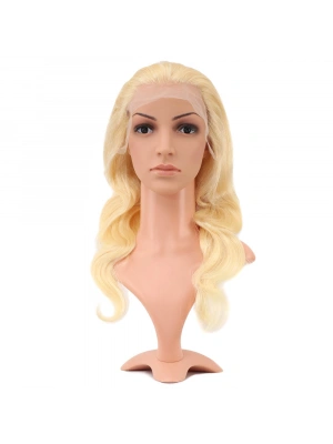 Gerçek Front Lace Dalgalı Platin Tül Peruk - 60-65cm