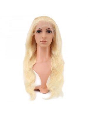 Gerçek Front Lace Dalgalı Platin Tül Peruk - 65-70cm