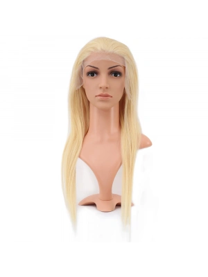 Gerçek Front Lace Düz Platin Tül Peruk - 60-65cm