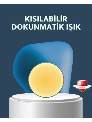 Hareket Sensörlü USB Şarjlı LED Gece Lambası Enerji Tasarruflu