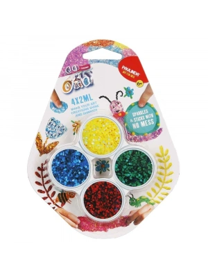 Hobi Set Magic Glitter 4X2ML