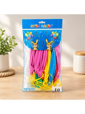 Jumbo Lastikli Balon 10lu