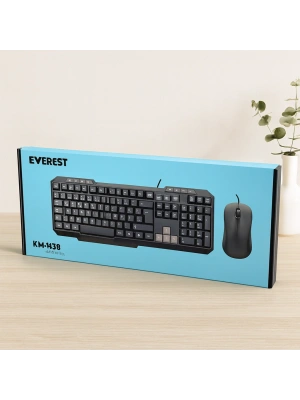 Kablolu USB Klavye Mouse Seti (Q Klavye, 1200 DPI)