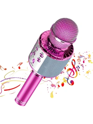 Kablosuz Hoparlörlü Bluetooth Karaoke Mikrofonu