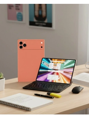 Klavyeli Android Tablet Geniş Hafıza Seçenekleri ve IPS Ekran