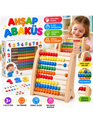 KM5632 Ahşap Abaküs