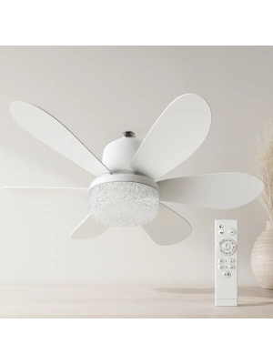 Kumandalı 2in1 LED Tavan Vantilatörlü Avize