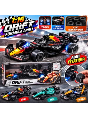 L2501-3 1:16 Led- 4 Yedek Drift Teker 3MODEL Formula Oyuncak Araba
