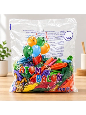 Lastikli Balon ( 100lü)