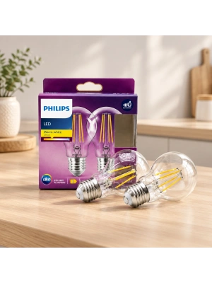 LED Filament Rustik Ampul E27 7W 806 Lumen Cam Gövde