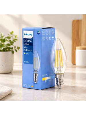 LED Filament Rustik Cam Ampul 470 Lumen
