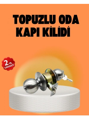 Mat Renk Topuzlu Kapı Kilidi – Giriş Tipi