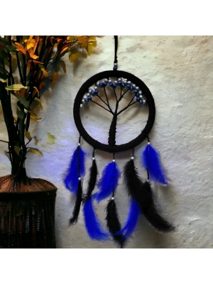 Mavi İncili Hayat Ağacı Dream Catcher
