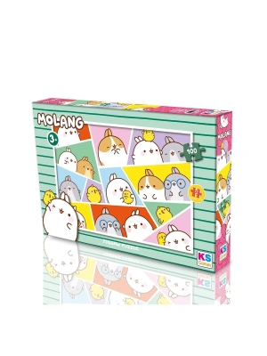 Mol 714 Molang 100 Parça Lisanslı Puzzle