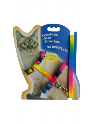 Multicolor Kedi Tasması