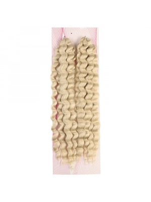 Nice Bulk Afro Su Dalgası Saç - Platin