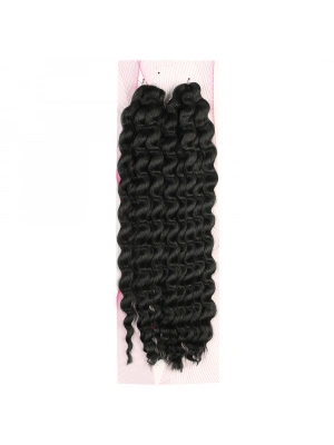 Nice Bulk Afro Su Dalgası Saç - Siyah