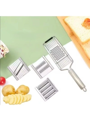 Paslanmaz Çelik 4lü Set El Rendesi