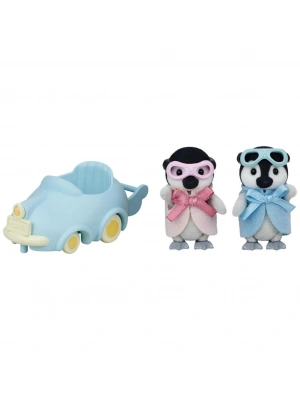 Penguen Bebekler Araba Keyfi 5695