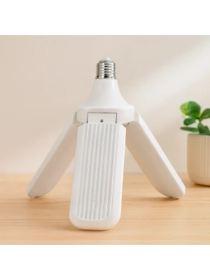 Pervane Model 3 Kollu Beyaz LED Ampul E27 24W