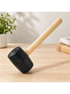 Plastik Başlı Ahşap Saplı Tokmak
