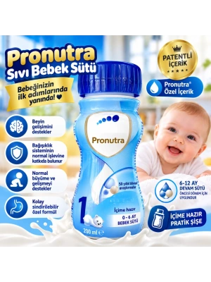 Pronutra Sıvı Bebek Sütü No1 200 ml