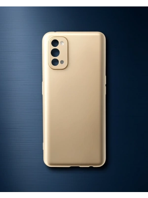 Realme 7 Pro Kılıf First Silikon - Gold