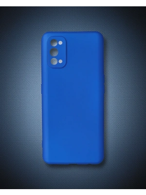 Realme 7 Pro Kılıf First Silikon - Mavi