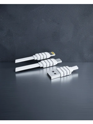 S56 2in1 (lightning-micro Usb) Kablo 1.2m 2.1a