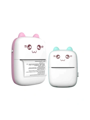 Sevimli Mini Taşınabilir Yazıcı Printer