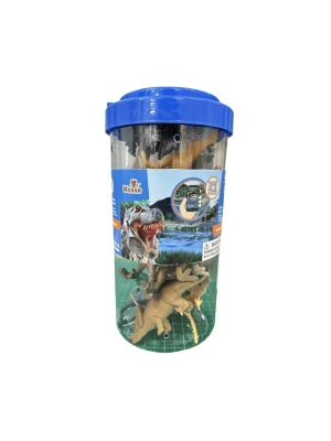 SH-6434 13PCS Dinozorlar 2LİTRE Kovada