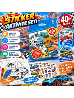 Sticker Aktivite Seti