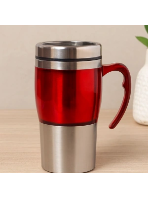 Termos Bardak 450ml (Uzun, Krom & Renkli)