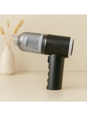 USB Şarjlı 3ü 1 Arada Mini El Tipi Süpürge (Oto & Ev)
