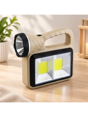 USB Solar Şarjlı El Feneri