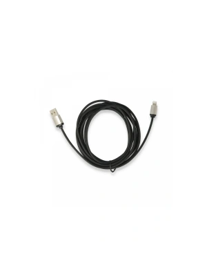 USB to Lightning 3m Kablo - Siyah